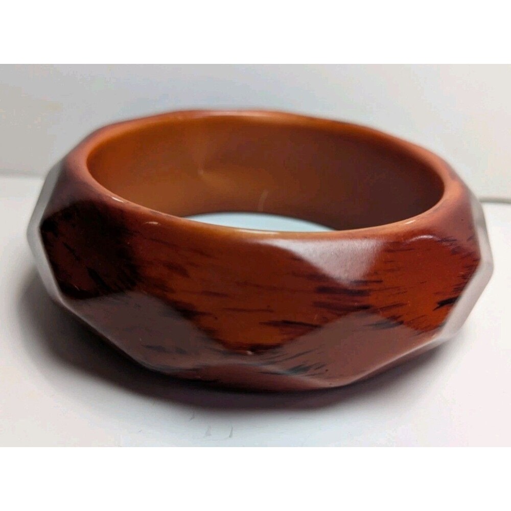 7 Vintage Plastic Bangle Bracelets - image 6